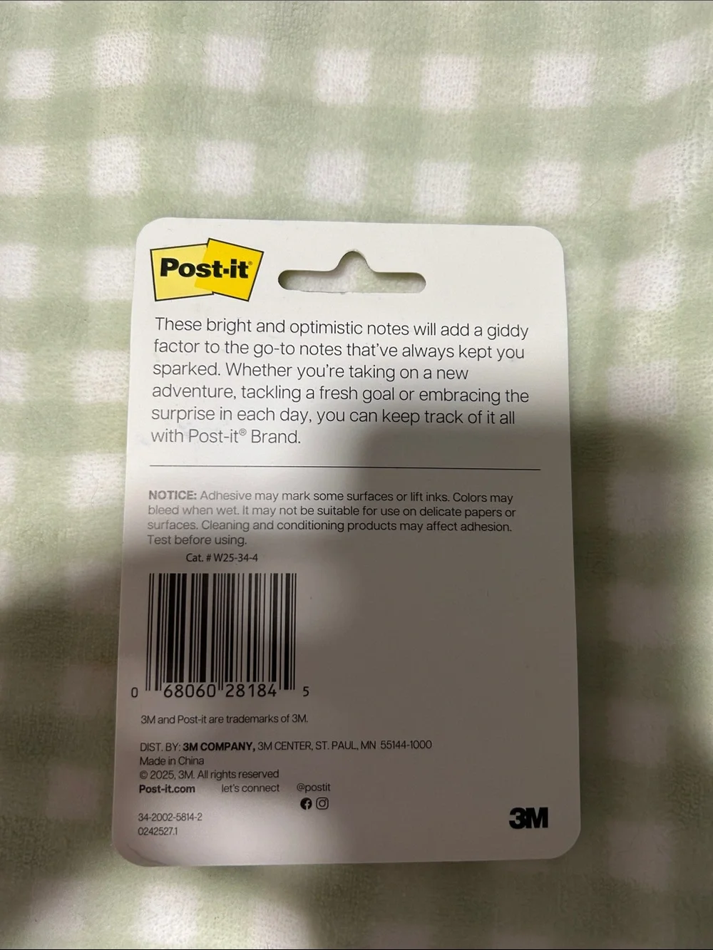 Post-it Decorative Notes in Pink and Yellow